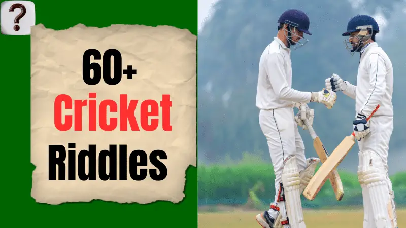 60+ Best Riddles About Cricket (With Answers)