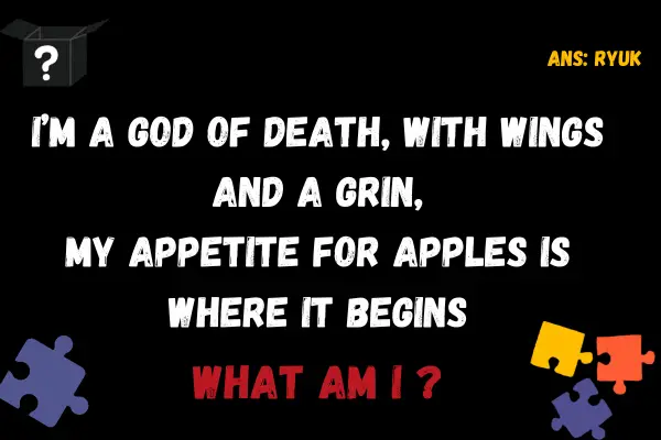 Death note riddle Image