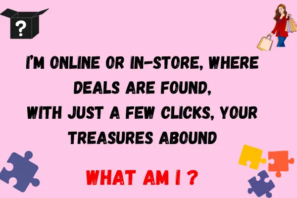 Shopping Riddle image