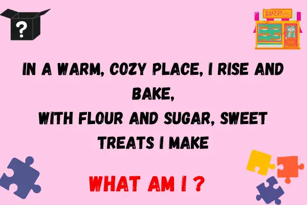 Bakery riddle image