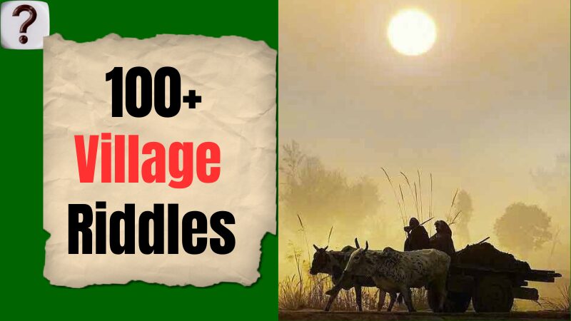 100+ Village Riddles